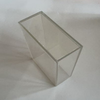 创意酒店用品亚克力烟盒20支装男女士商务透明烟具塑料防尘收纳盒 粗支烟盒一起