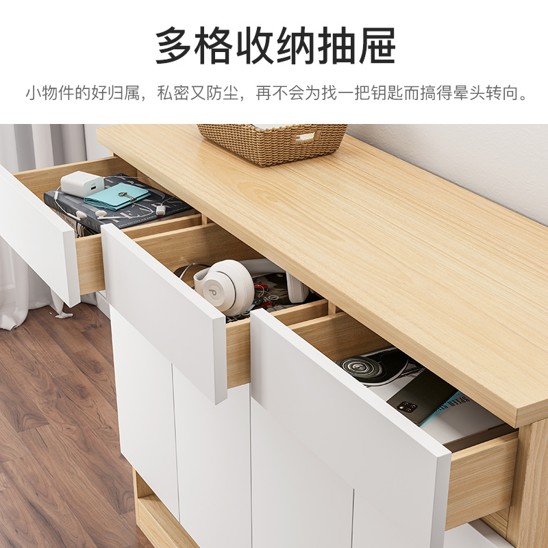 大容量家用进门口鞋柜玄关柜镂空简约现代储物鞋柜收纳楼梯口鞋架