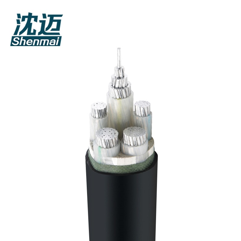 沈迈 铝芯电缆 ZC-YJLV-0.6/1kv-3*25+2*16平方 /米高清大图