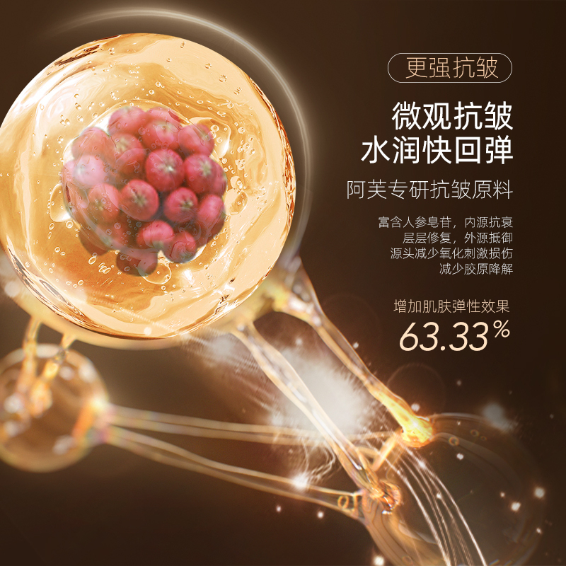 阿芙(afu) AF3325 木乃伊黄金油肽紧致抗皱纳米精华水 30ml