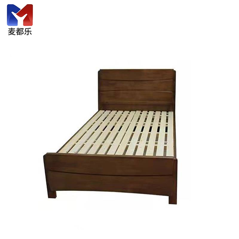 麦都乐 实木床 1.2米床 张高清大图