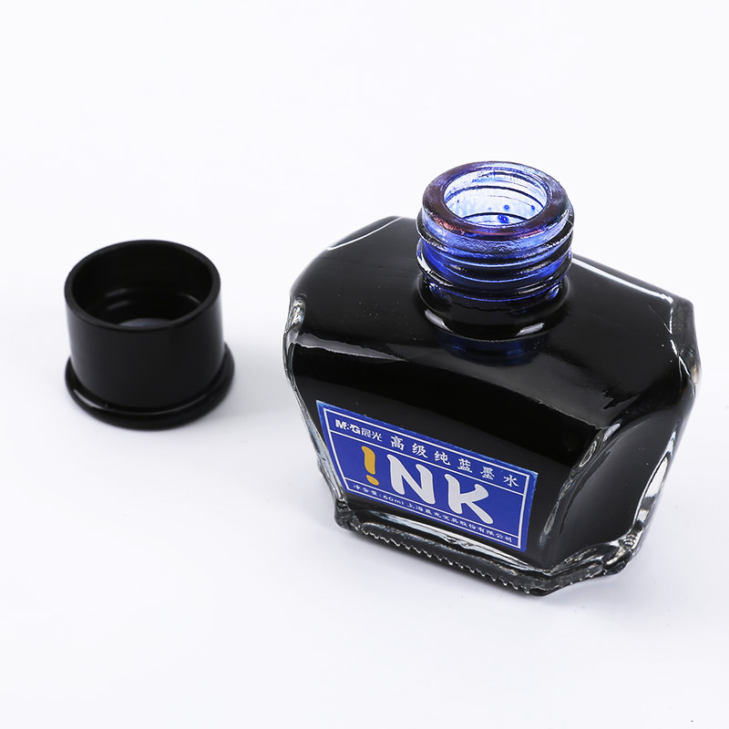晨光高级墨水AICW9001C纯蓝60ml 5支装高清大图