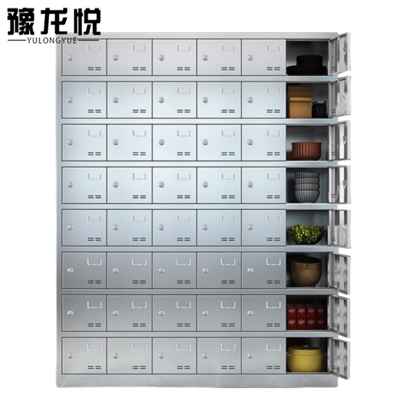 豫龙悦不锈钢碗柜 48门1430*300*1800mm(304)台