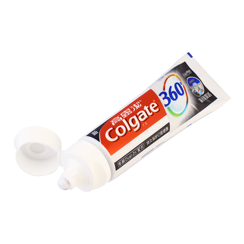 高露洁(Colgate)牙膏牙刷组合装送小牙膏(备长炭120g *3 +超洁纤柔3支装 + 小牙膏40g*3)