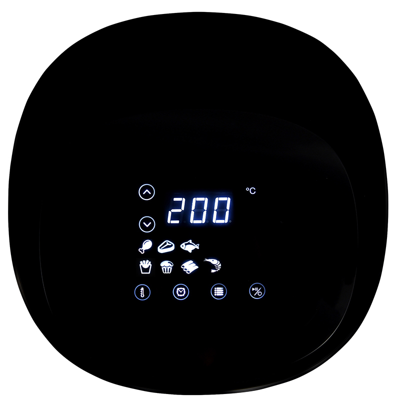 无言(silencare)空气炸锅家用 无油烟煎炸 2.5L大容量 智能触控面板 SC-K505W樱漫粉高清大图