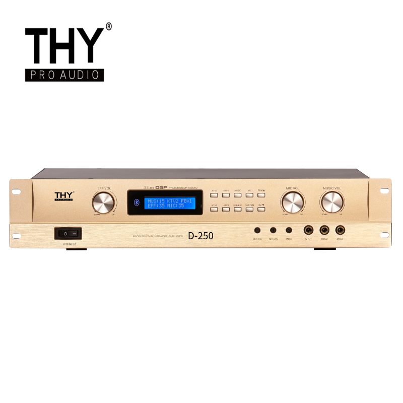 THY PRO AUDIO数字卡拉OK合并式功放D-250 台