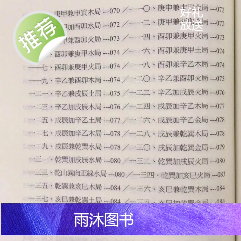 正版 各家秘传立向分金线法集(彩色平装) 罗添友 进源高清大图