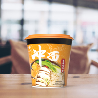 绿卡汤面(手工面)混合装6杯 非油炸泡面方便速食西红柿鸡汤鲜蔬