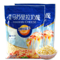 妙可蓝多 马苏里拉奶酪芝士450g 起司焗饭 芝士碎拉丝披萨材料 烘焙原料 袋装