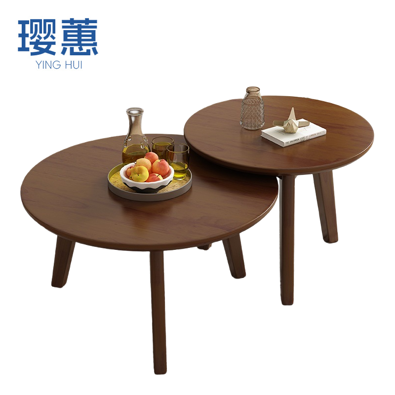 璎蕙 圆形茶几60*60*45cm 张高清大图