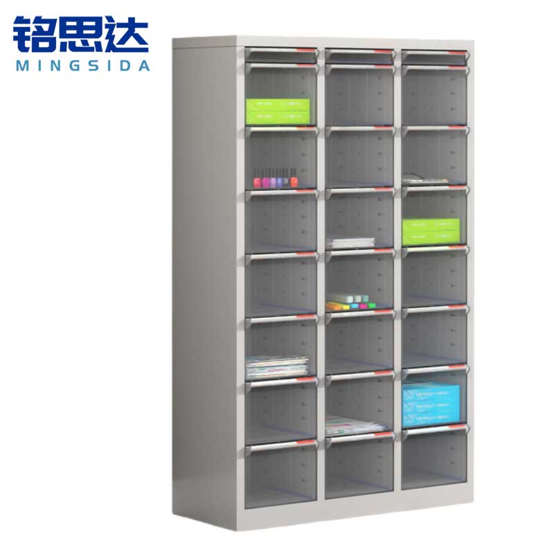 铭思达抽屉柜24抽台高清大图