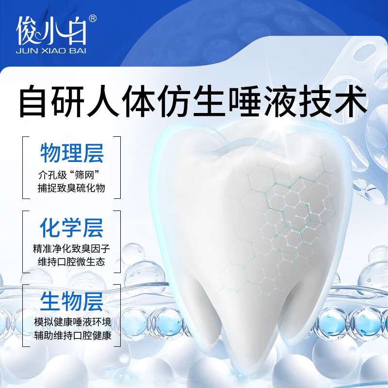 俊小白口干口臭专健牙膏高清大图