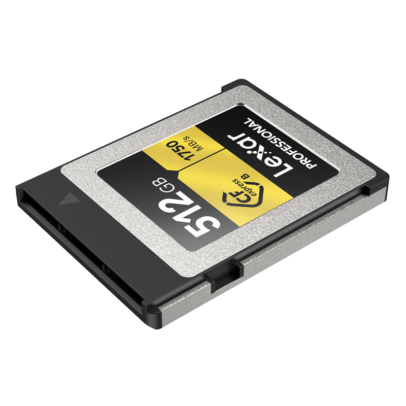 雷克沙(Lexar)512GB CFexpress Type-B存储卡高端相机内存卡与XQD摄像机兼容大疆Ronin4D