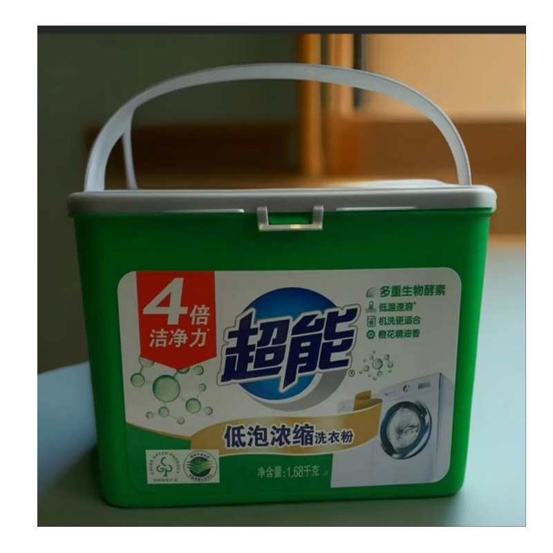 超能天然皂粉 1.32kg+200g高清大图