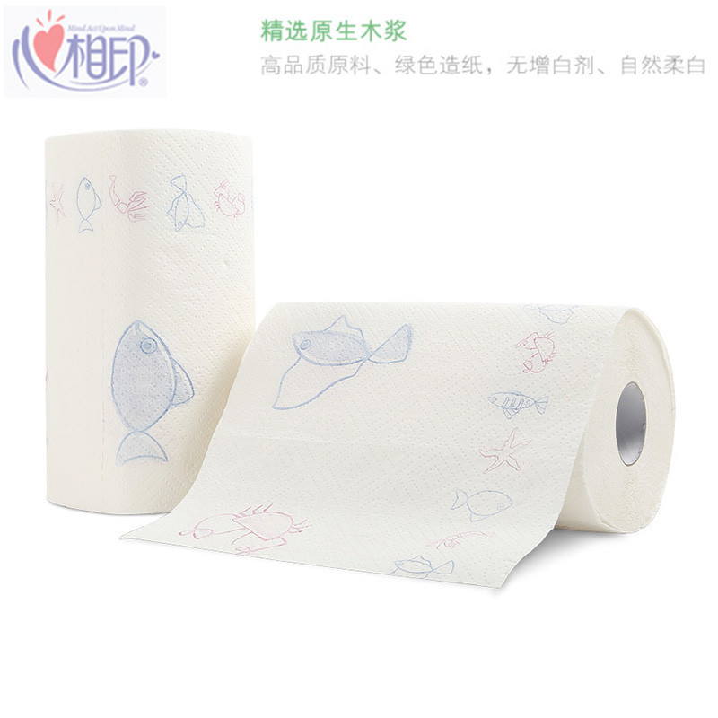 心相印(Mind Act Upon Mind)KT402 厨房用纸 75节卷纸*2粒