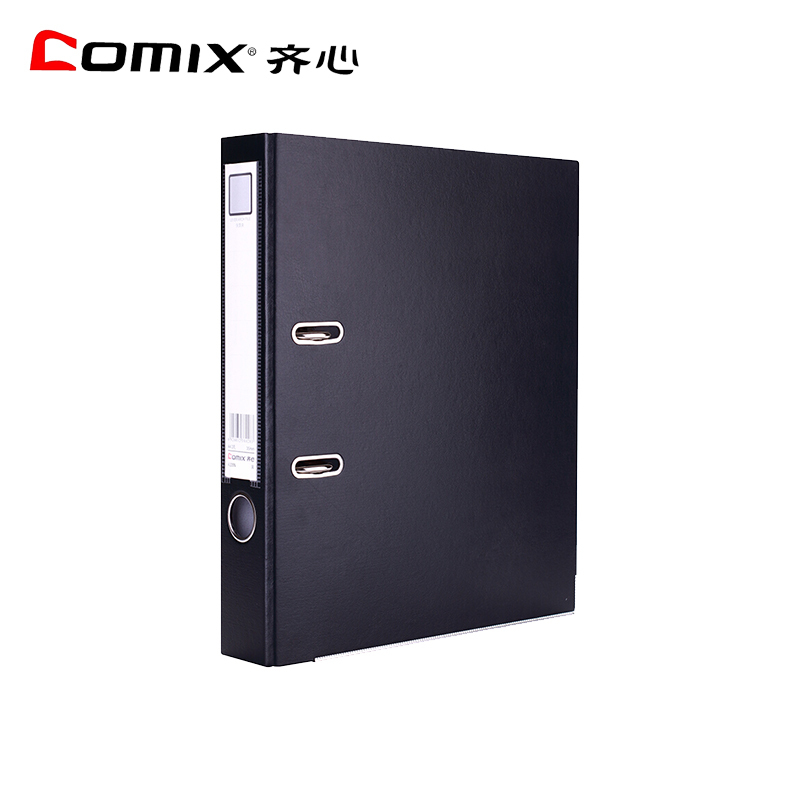 齐心(Comix) A205N加厚型快劳夹6个 A4文件夹 办公资料半包胶文件夹 2寸档案夹 欧式活页夹 办公用用品