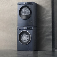 西门子WG54A2E10W+WQ55A2D10W 10kg 超氧洗衣机洗烘套装