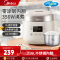 美的(Midea)电饭煲电饭锅2升无涂层316不锈钢0涂层内胆家用多功能煮饭锅煮米饭煮粥锅MB-RC201S