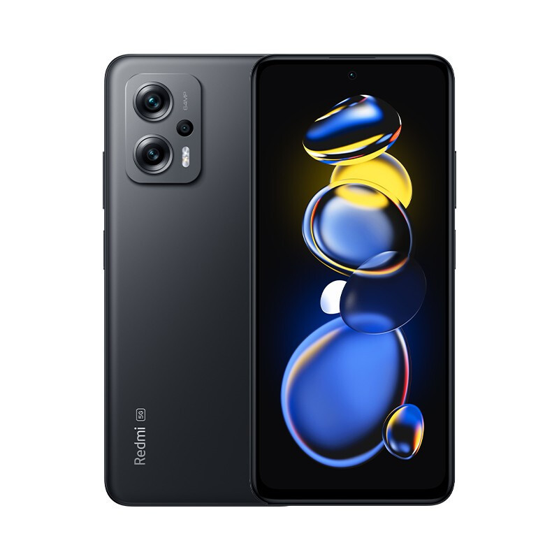 Redmi Note11T Pro+ 子夜黑 8GB+256GB存储 天玑8100 120W快充 144Hz LCD屏 5G智能手机