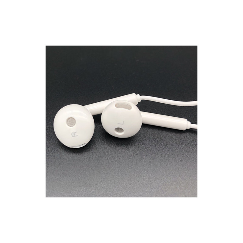 华为p30耳机入耳式ele-al00线控音量p30手机重低音通用女