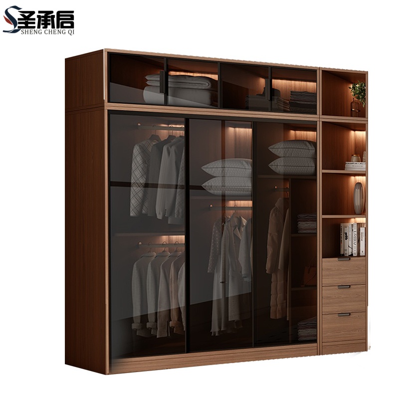 圣承启挂衣柜240cm台高清大图