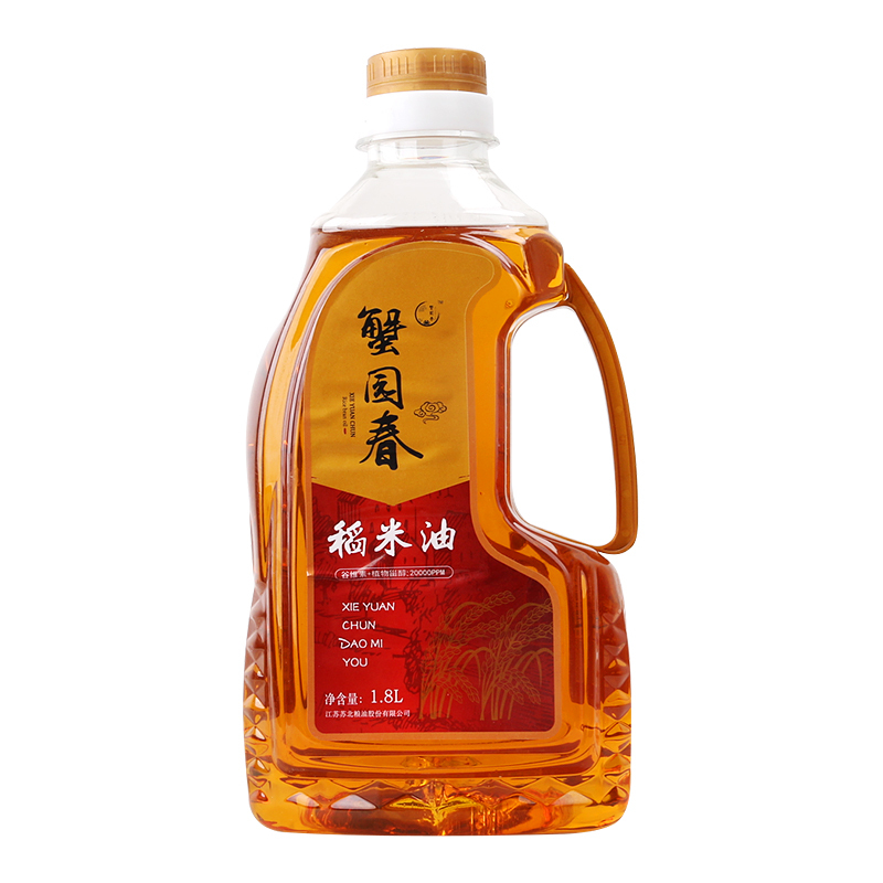 [江苏乡村振兴][财政集采][泗洪]蟹园春稻米油 5L