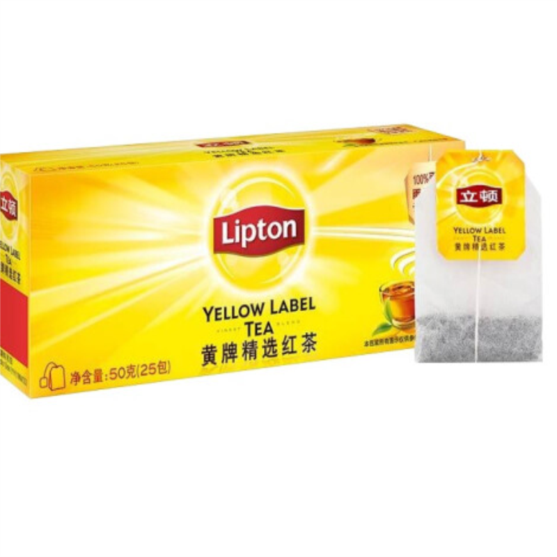 立顿黄牌精选红茶50g(25包）