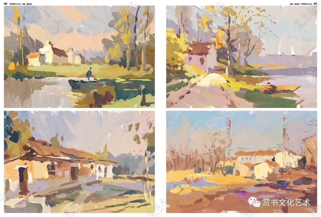 [醉染正版]意笔色调色彩教程钟懿水粉静物基础国美色调照片对临基础单体组合写生色调色稿照片对画临摹范本校联高考联考高清大图