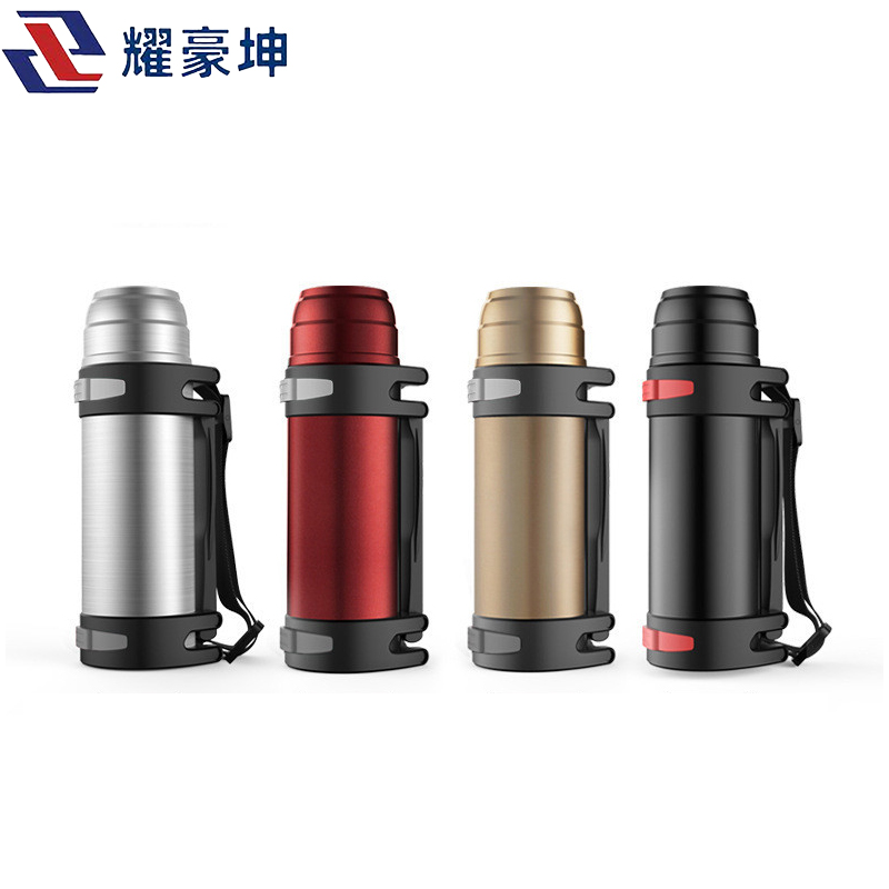 耀豪坤 不锈钢保温壶旅行水壶 1升 YH-1000ml/个高清大图