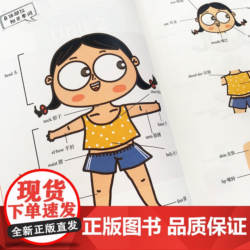 我的小小单词书 2 我要去上学 黑龙江科学技术出版社 侯静 著 秧琪 绘 少儿英语 幼儿早教/少儿英语/数学高清大图