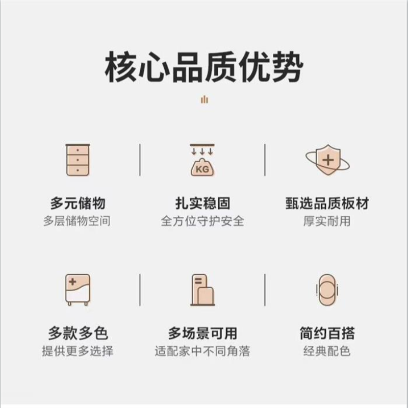 墨之麟三门衣柜1200*500*1800mm/个高清大图