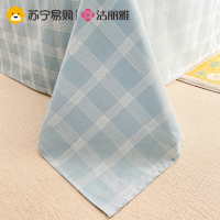 洁丽雅床品纯棉四件套100%全棉被套床单ins风四季通用宿舍床上三件套