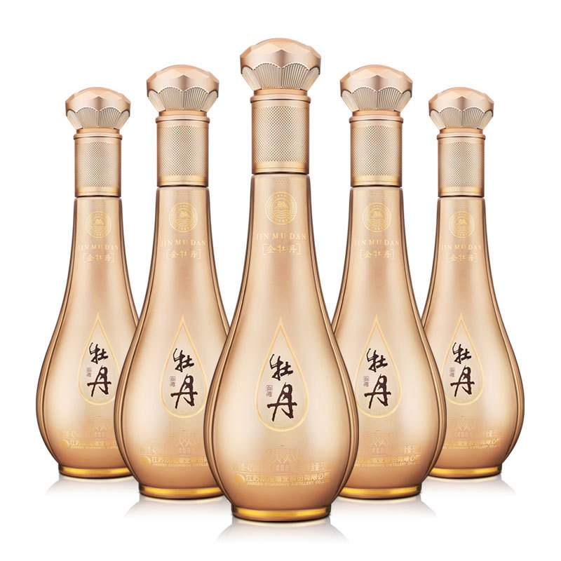 双沟 金牡丹 42°浓香型白酒 520ml 单瓶装