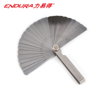 力易得(ENDURA)32件套不锈钢塞尺 0.02-1.00mm 货号E9733