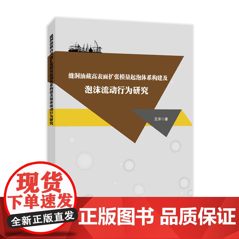 [店]缝洞油藏高表面扩张模量起泡体系构建及泡沫流动行为研究 油气田开发、油田化学等领域的工程技术人员、科研人员高清大图