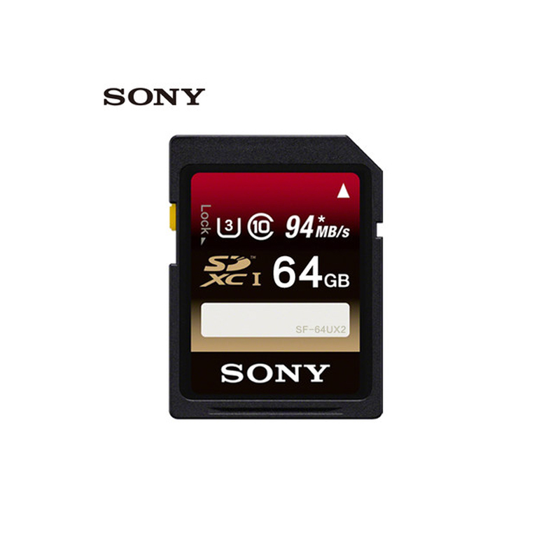Sony索尼 高速SD卡64g相机内存卡佳能尼康4K微单反数码摄像机存储卡