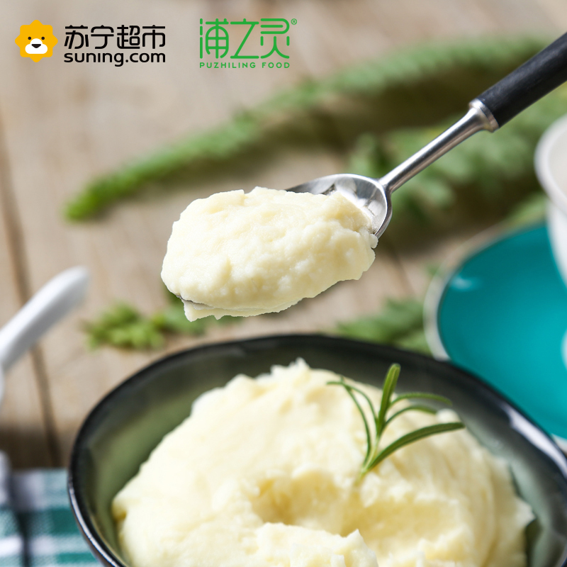 浦之灵 冷冻蔬菜 美式土豆泥 300g/袋 儿童辅食 烘焙原料