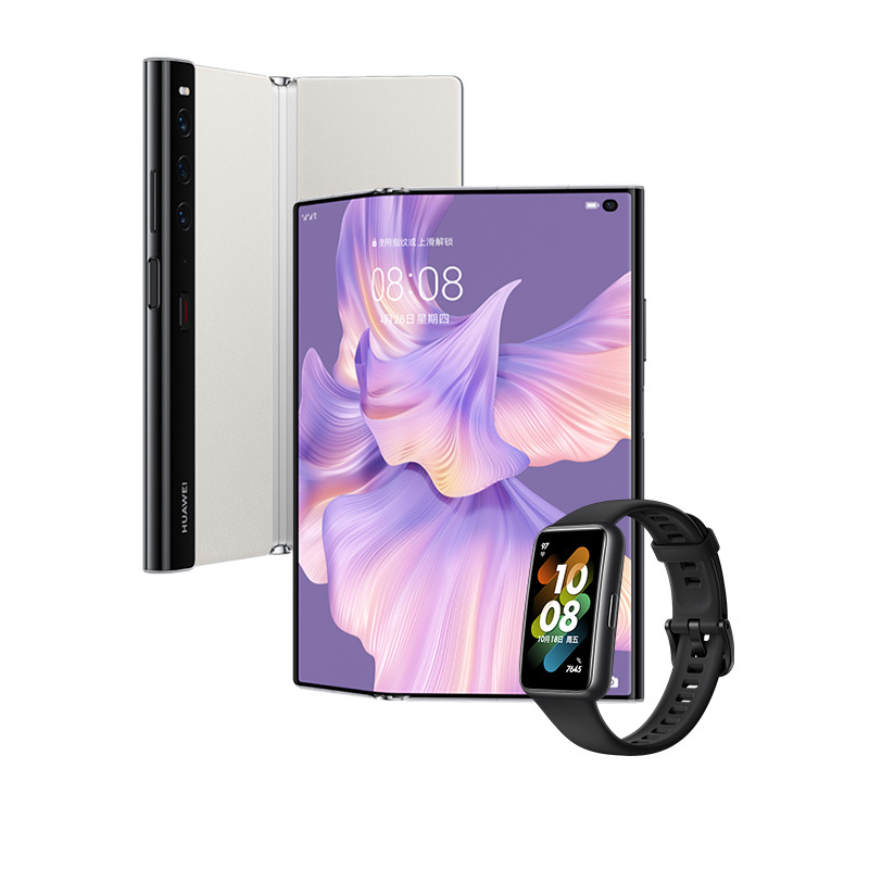 华为/HUAWEI Mate Xs 2 8GB+512GB 锦白 折叠屏 移动联通电信全网通手机(含快充套装)