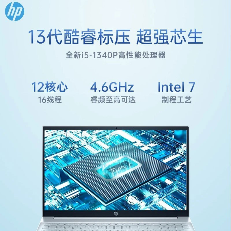 惠普(HP)青春版15S-fc0259AU15.6英寸轻薄本笔记本电脑R5-7520U 8GB 512GB SSD固态 IPS屏 商务办公 手提便携 银色