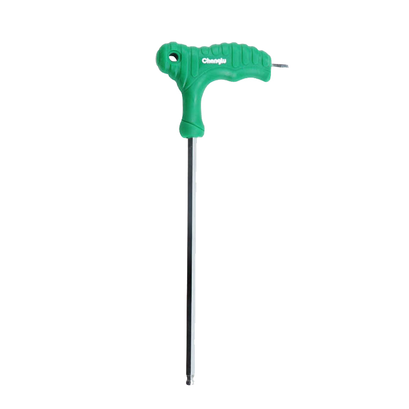 长鹿 镜面球头T型内六扳手 3mm