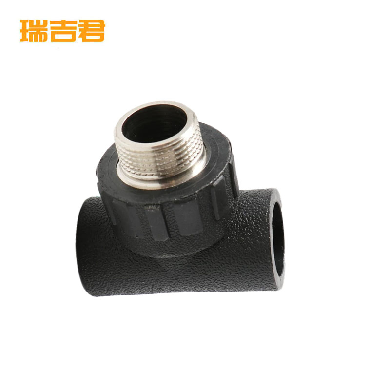 瑞吉君 PE外丝三通 50*1寸 个高清大图