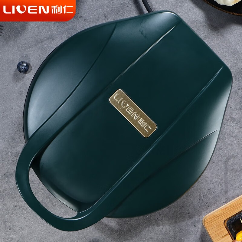 利仁(Liven)电饼铛家用双面加热烙饼锅加深加大烤盘煎烤机多功能早餐机家庭用电饼档LPBC-86高清大图