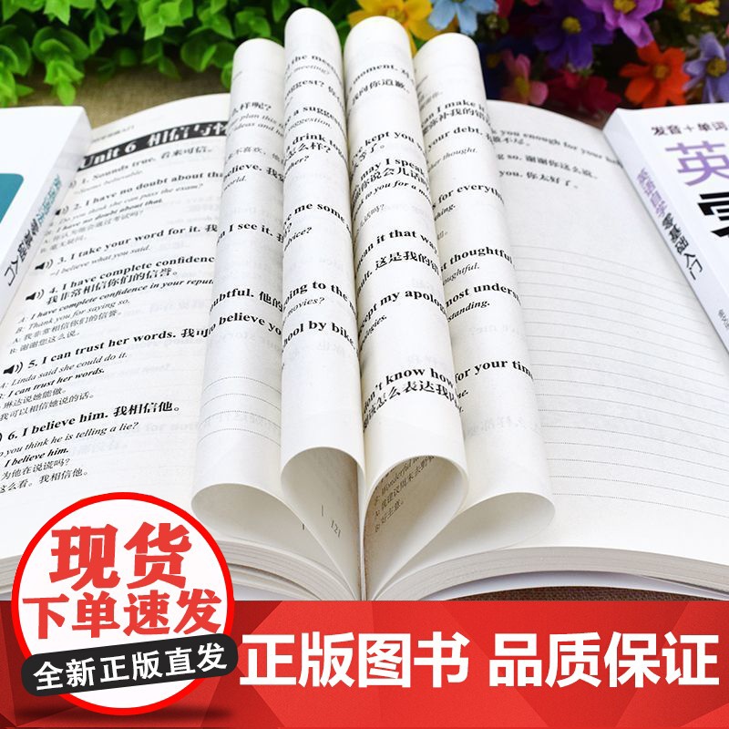 英语自学+英语口语+英语语法零基础入门全3册 英语学习神器英语词语大全英语词汇入门自学零基础教材初级初学者学英文的书高中高清大图
