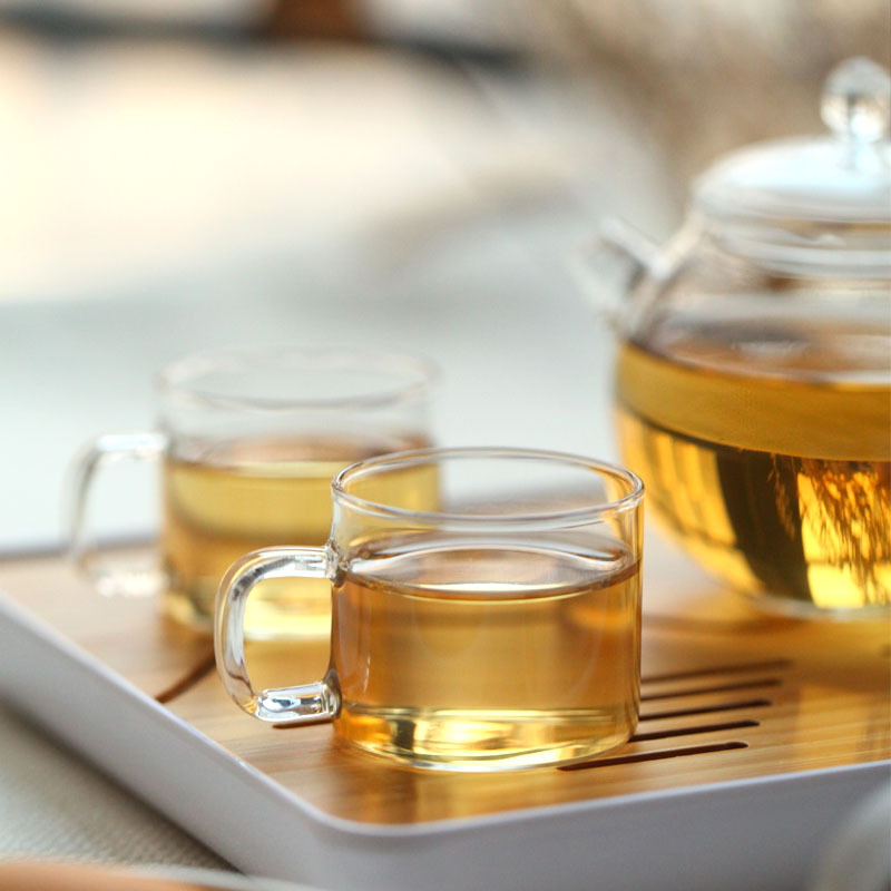 沏一杯茶 便携旅行茶具套装相伴PB702 玻璃茶具套装