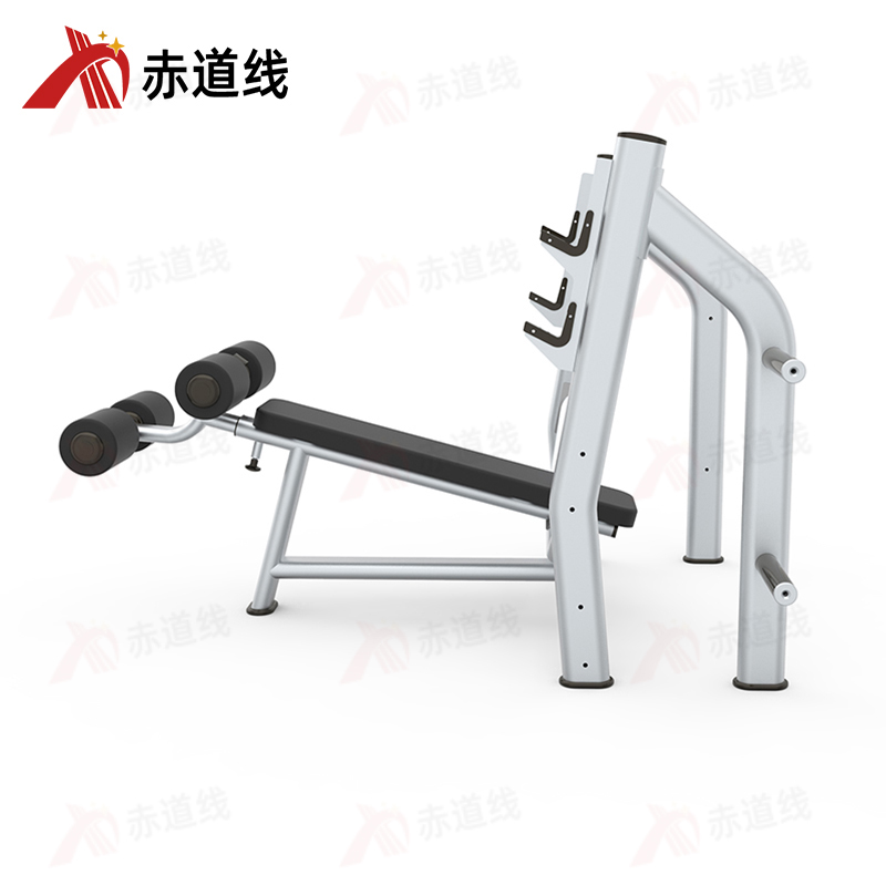 下斜推举综合训练器单举重床不含卸货跟上楼CDX-A523S-BFT6003高清大图