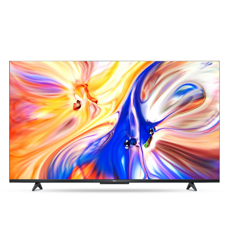 tcl50v8pro50英寸4k高清声控智能ai全面屏超薄网络平板电视视频