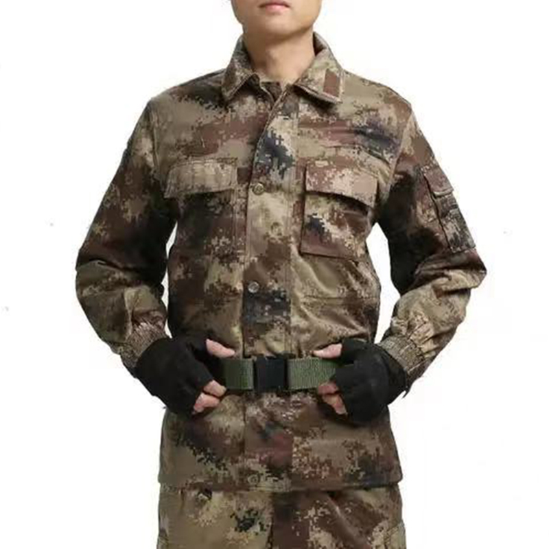天鸣TM春秋训练鞋服工作鞋服套装2(含帽子腰带) 源头工厂 可定制S-5XL 套高清大图