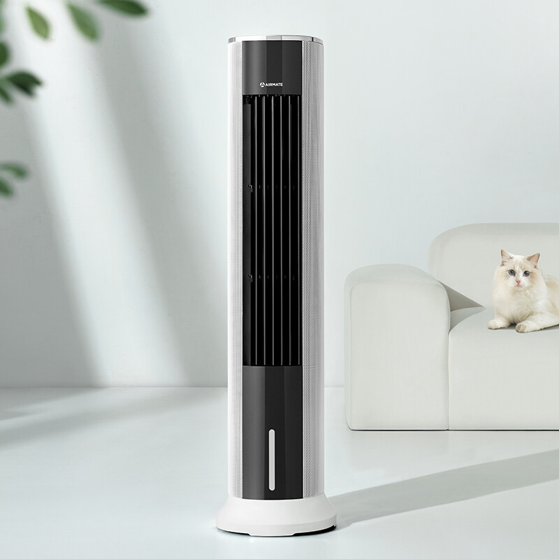 艾美特airmate电风扇遥控冷风扇家用空调扇大容量移动冷风机fcrd12