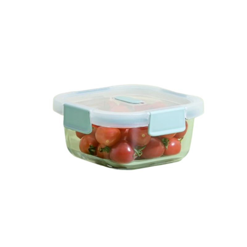 禧天龙(Citylong) KH-8482玻璃保鲜盒(蓝)可微波炉加热学生上班族带饭保温鲜盒中方款高清大图