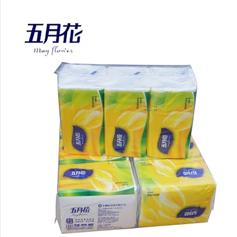 五月花抽取式面纸A1984SS纸巾餐巾纸面纸200抽